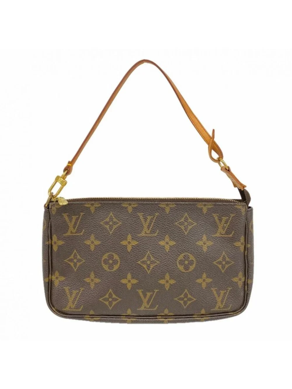 Louis Vuitton Pouch Monogram Pochette Soirle Brown